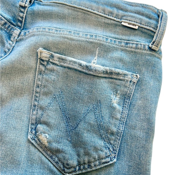 MOTHER The Enchanter High Rise Wide Leg Jeans Party of One Anthropologie Size 29 - Picture 6 of 14